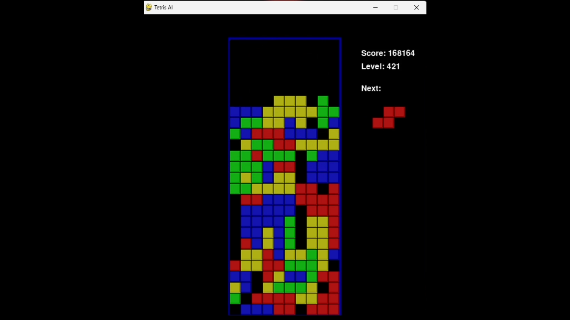 Tetris Game AI